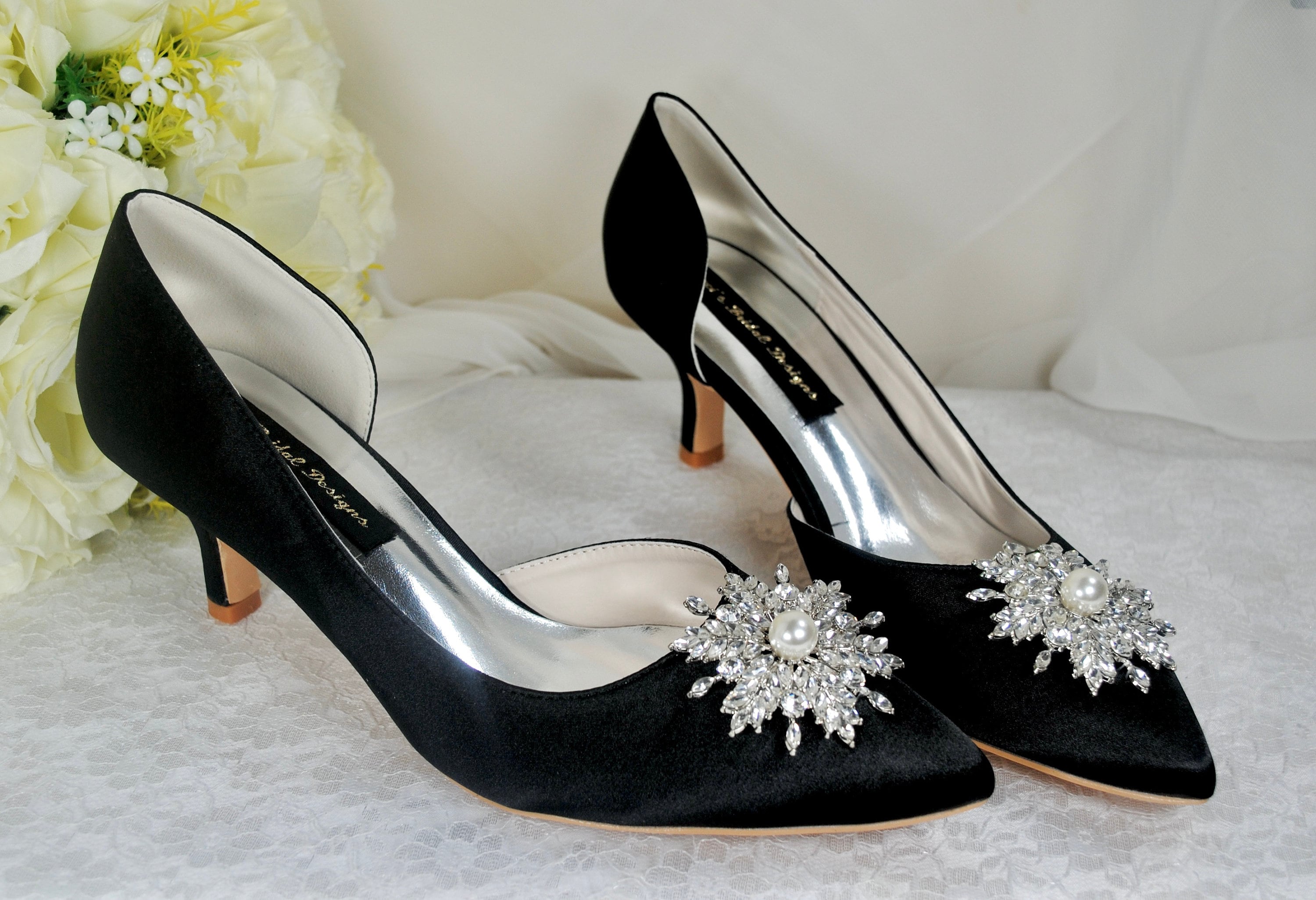 Black Wedding Heels Black Wedding Heels