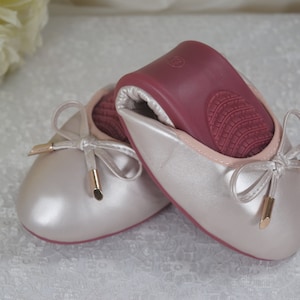 Wedding Folding Flat Shoes - Revolutionary design take a break from heels with these in your purse bag Comfortable Bridal Bridesmaid Party