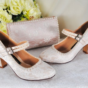 Champagne mary jane shoes cheap