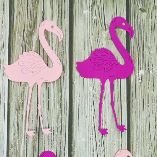 Flamingo Cutout - Etsy