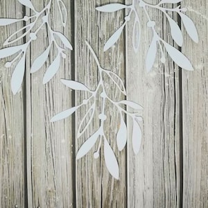 Feuilles de papier découpées - Feuilles de papier découpées - Feuilles de papier - Feuilles de papier découpées - Papier cartonné Feuilles - Feuilles blanches - Feuilles jaunes - Feuilles