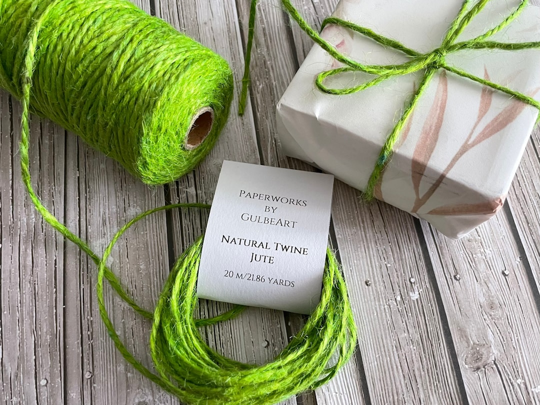 Wrapping Twine Gift Wrap Twine Jute Rope Gift Wrapping Etsy