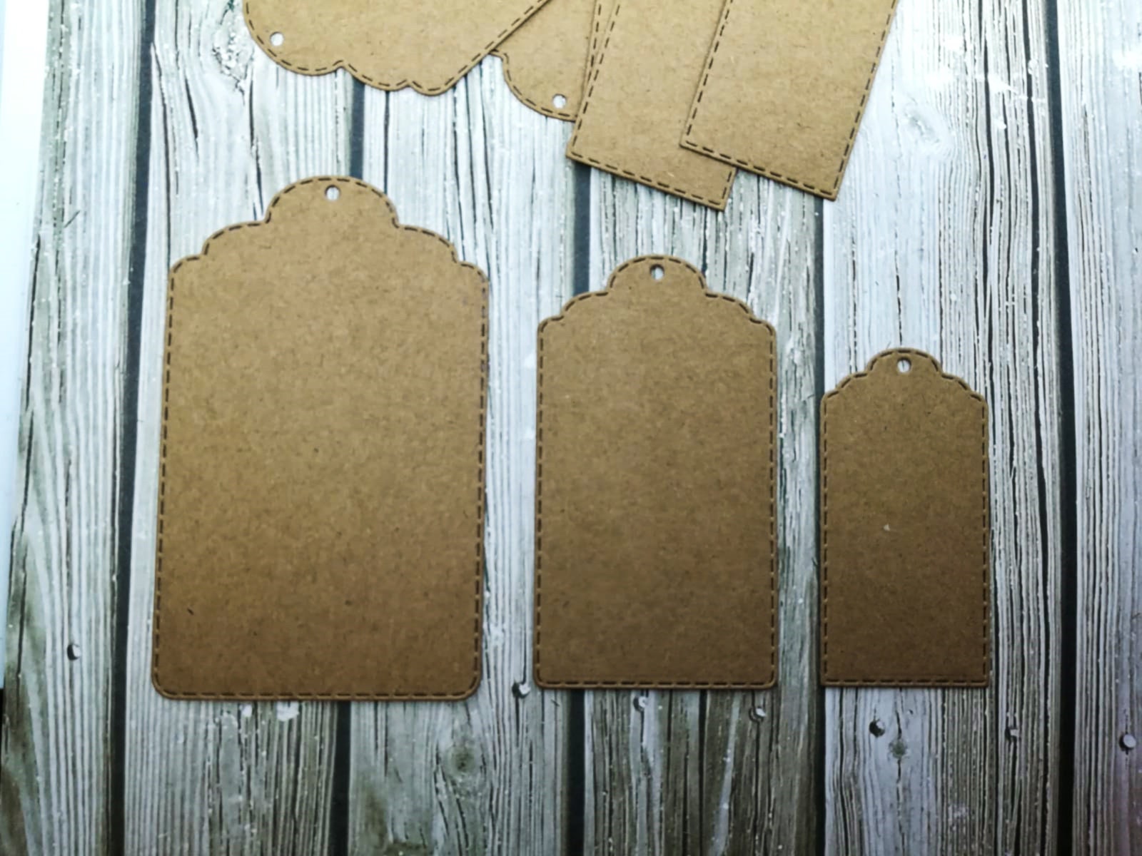 Paper Tags Tags Cutouts Die Cut Tags Set of Tags Paper - Etsy