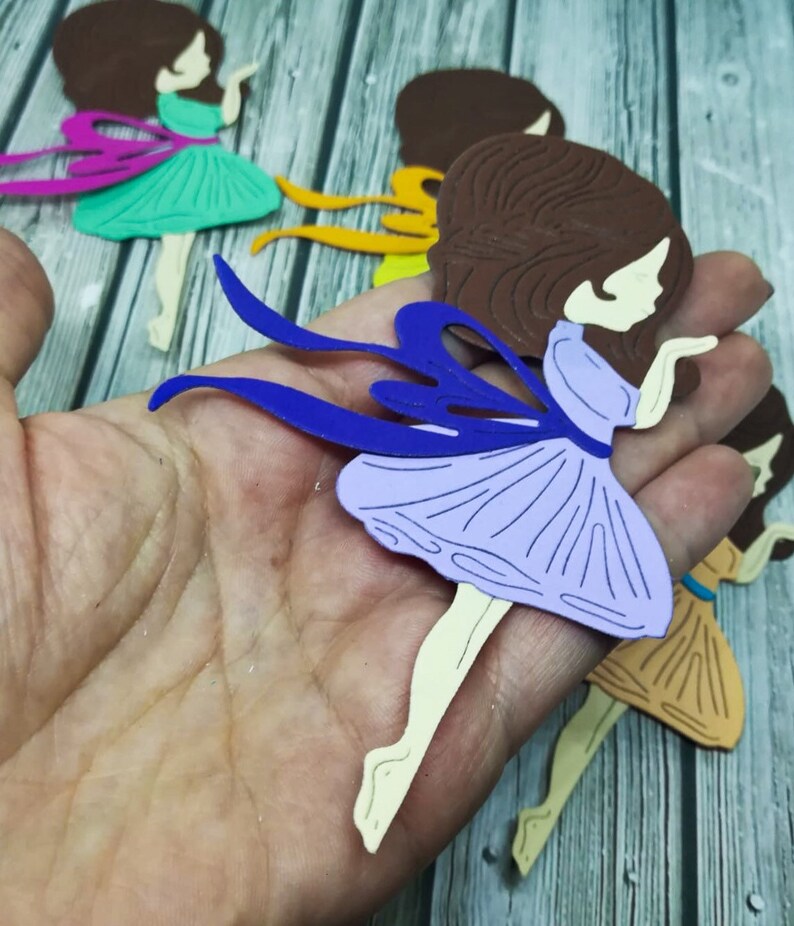 1 Piece Paper Girl Paper Doll Die Cuts Paper Girl Cutout Paper Girl