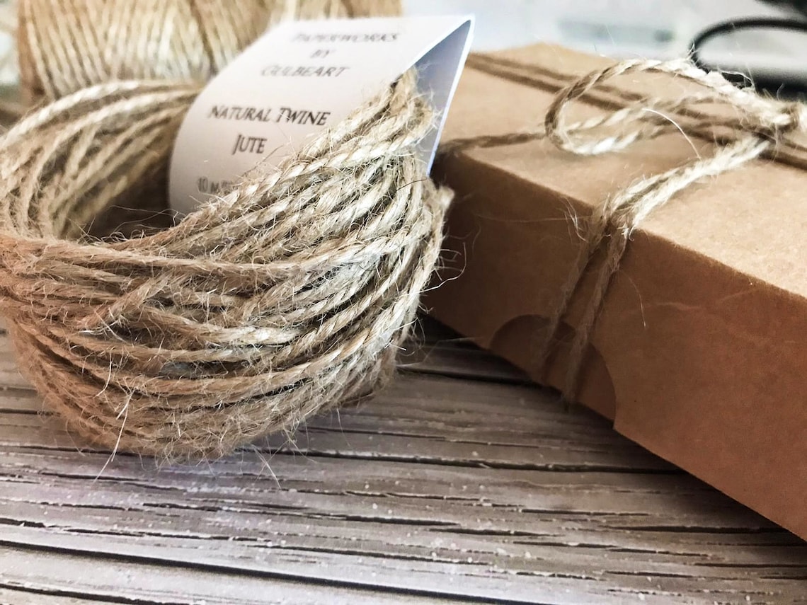 Wrapping Twine Gift Wrap Twine Jute Rope Gift Wrapping Etsy