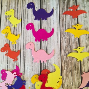 Papier dinosaurus vorm - Dinosaurussen Cutouts - Papier dinosaurus die cut - Papier die cut - 30 delige set - Papier dinosaurus vorm die cuts
