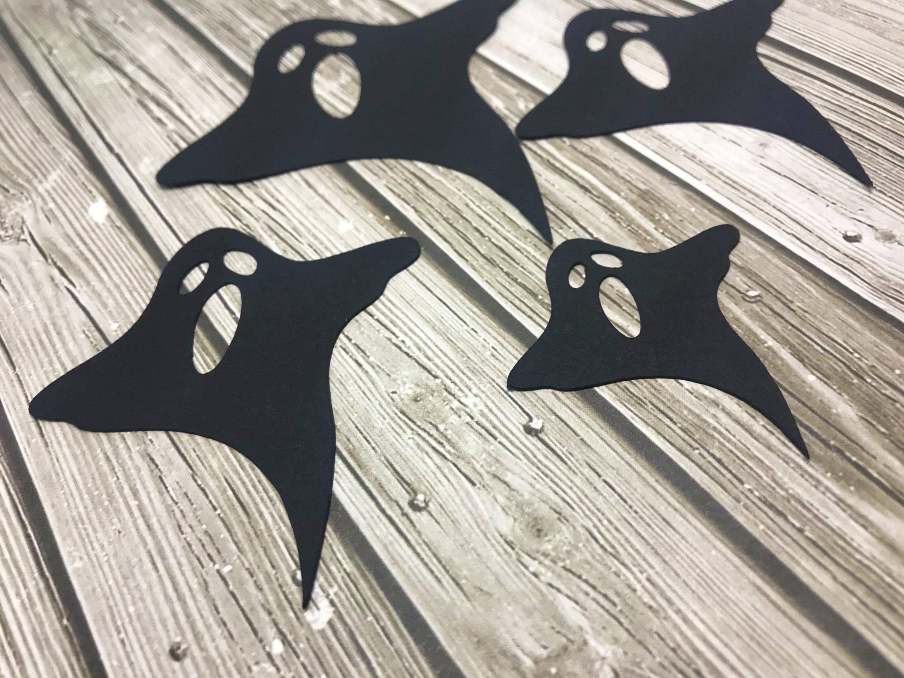 Ghost Die Cut Paper Ghost Ghosts Paper Ghost Cutouts Etsy UK