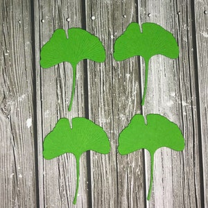 Feuilles de papier découpées - Feuilles de papier découpées - Feuilles de papier - Papier découpé de feuilles - Papier cartonné Feuilles - Feuilles vertes - Feuilles jaunes - Feuilles