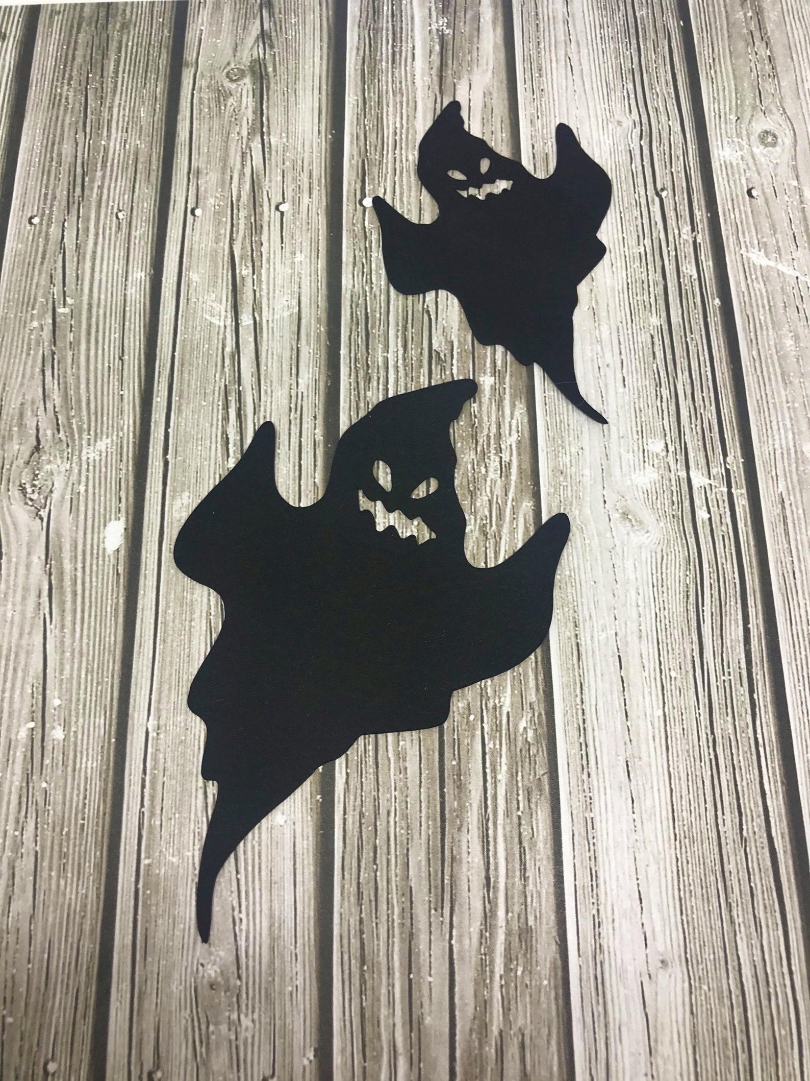 Ghost Die Cut Paper Ghost Ghosts Paper Ghost Cutouts Etsy