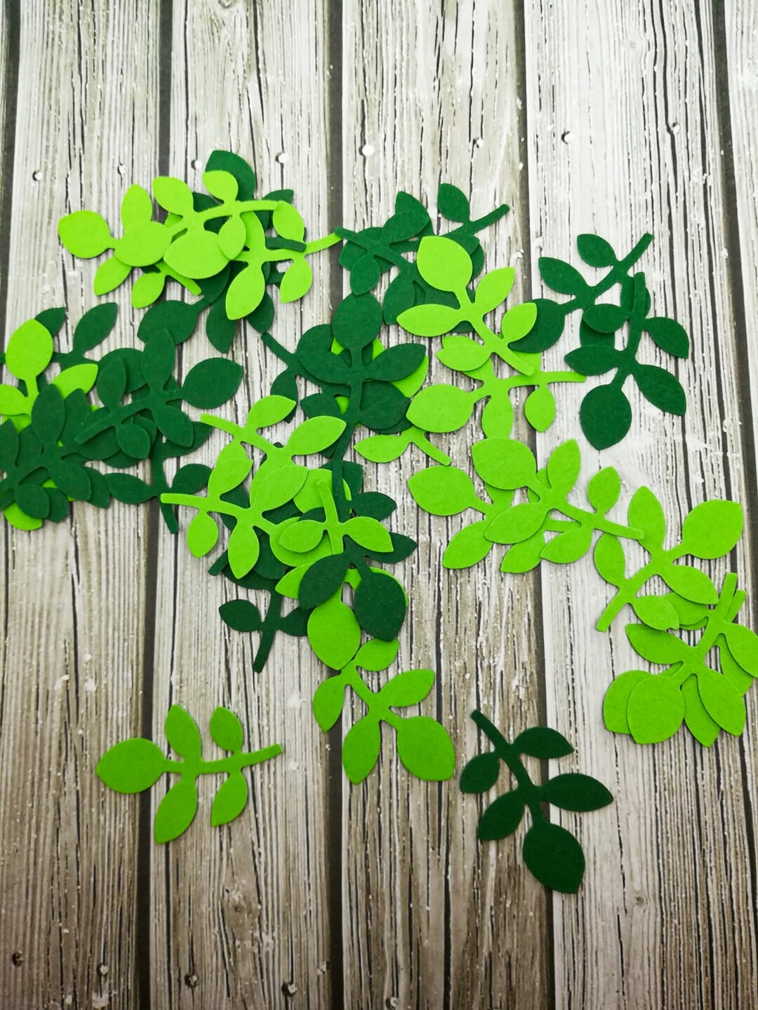 Paper Leaves Die Cut Paper Leaves Colorful Leaves Paper Die Cut Leaves