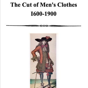 Vintage Menswear Tailoring Diagrams: 17th-19th Century Fashion