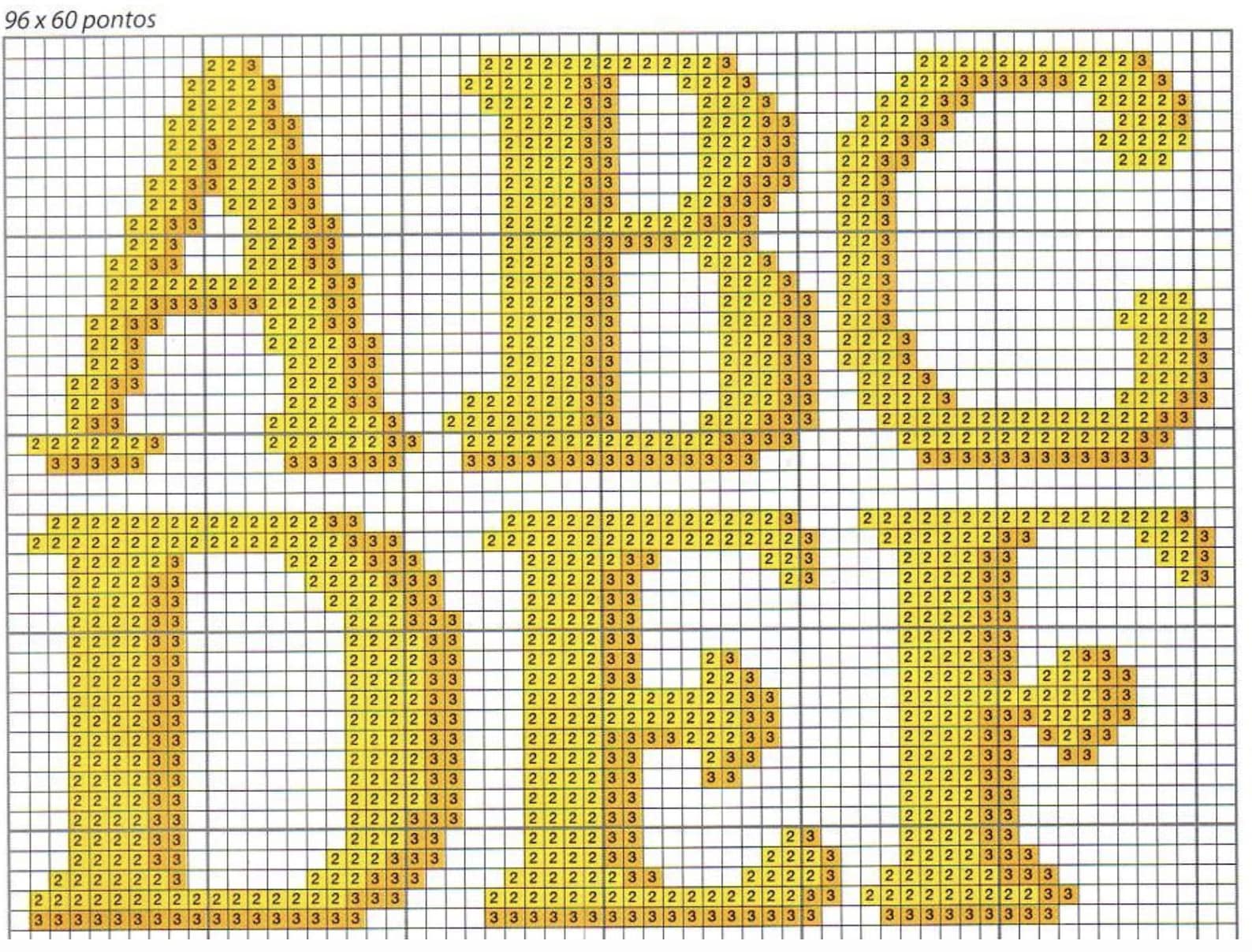 Pattern Using Ca Letter Alphabet Needlepoint Pattern: Calligraphy Cross Stitch ABC Upper Case ...