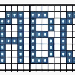 Needlepoint alphabet calligraphy capital letters and lower case alphabet and numbers contemporary flowing design cross stitch etc PDF