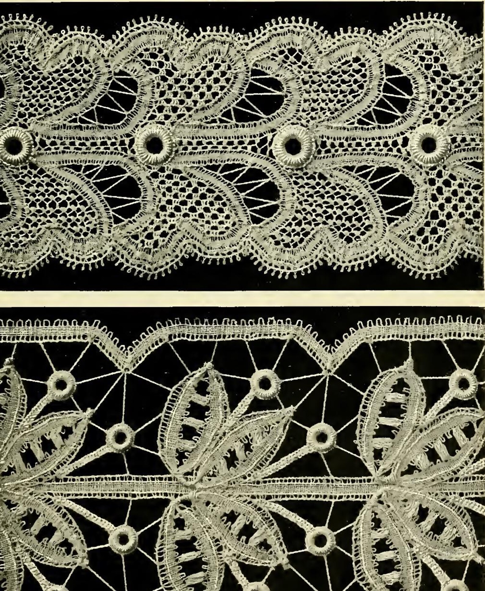 DMC Renaissance Lace Patterns: Therese De Dillmont, French Instructions ...