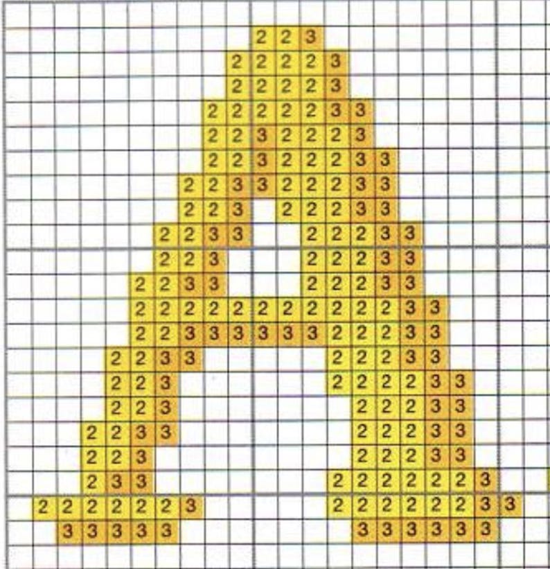 Alphabet Needlepoint Pattern: Calligraphy Cross Stitch ABC Upper Case ...
