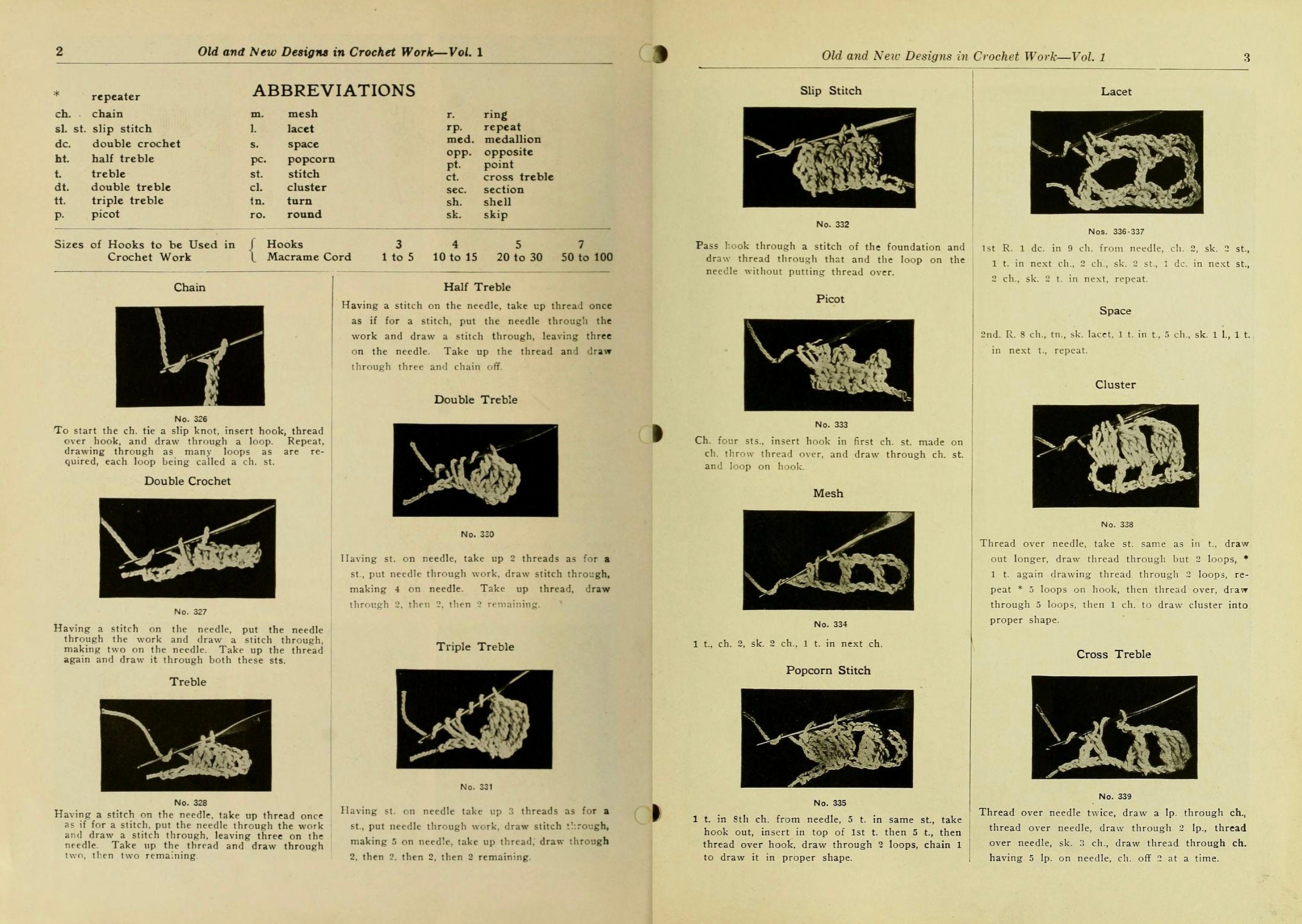 Sophie T. Lacroix Crochet Work Designs: Historic PDF Pattern Book