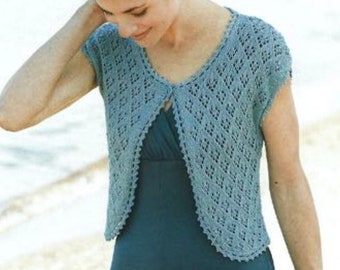 Beautiful 14 knitted patterns Pdf - sizes XS to XL - knitted cardigan sweater tunic wrap lace jacket shrug socks shawl - ebook PDF download