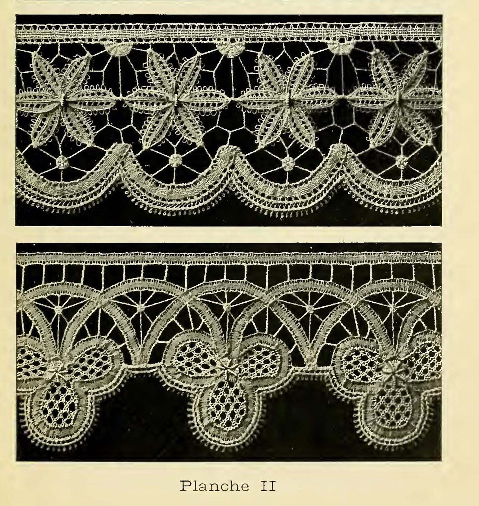 DMC Renaissance Lace Patterns: Therese De Dillmont, French Instructions ...
