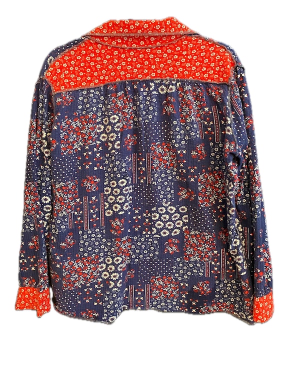 Vintage 1960s Quilted Patchwork Jacket - Bettmar … - image 3