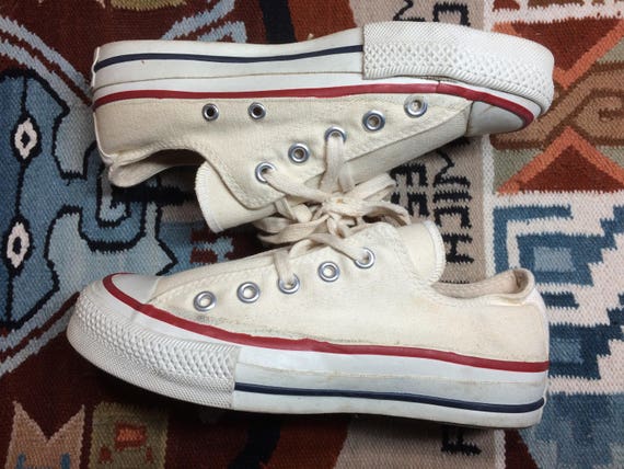 off white converse size 4