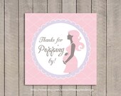 Items similar to Ready to Pop Gift Tag / Ready to Pop Favor Tag / About