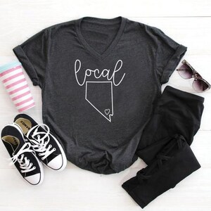 Las Vegas Tee / Local Vegas Shirt / Vegas Hometown Tee / My City Tee / Nevada Local Shirt / Many Print Colors