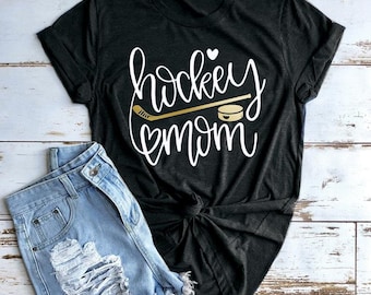 T da mamã do hóquei | Camisa do hóquei | T da vida da mamã | Mamã do hóquei em gelo camiseta de &lt;br&gt; Entrega Rápida? Muitas cores de impressão