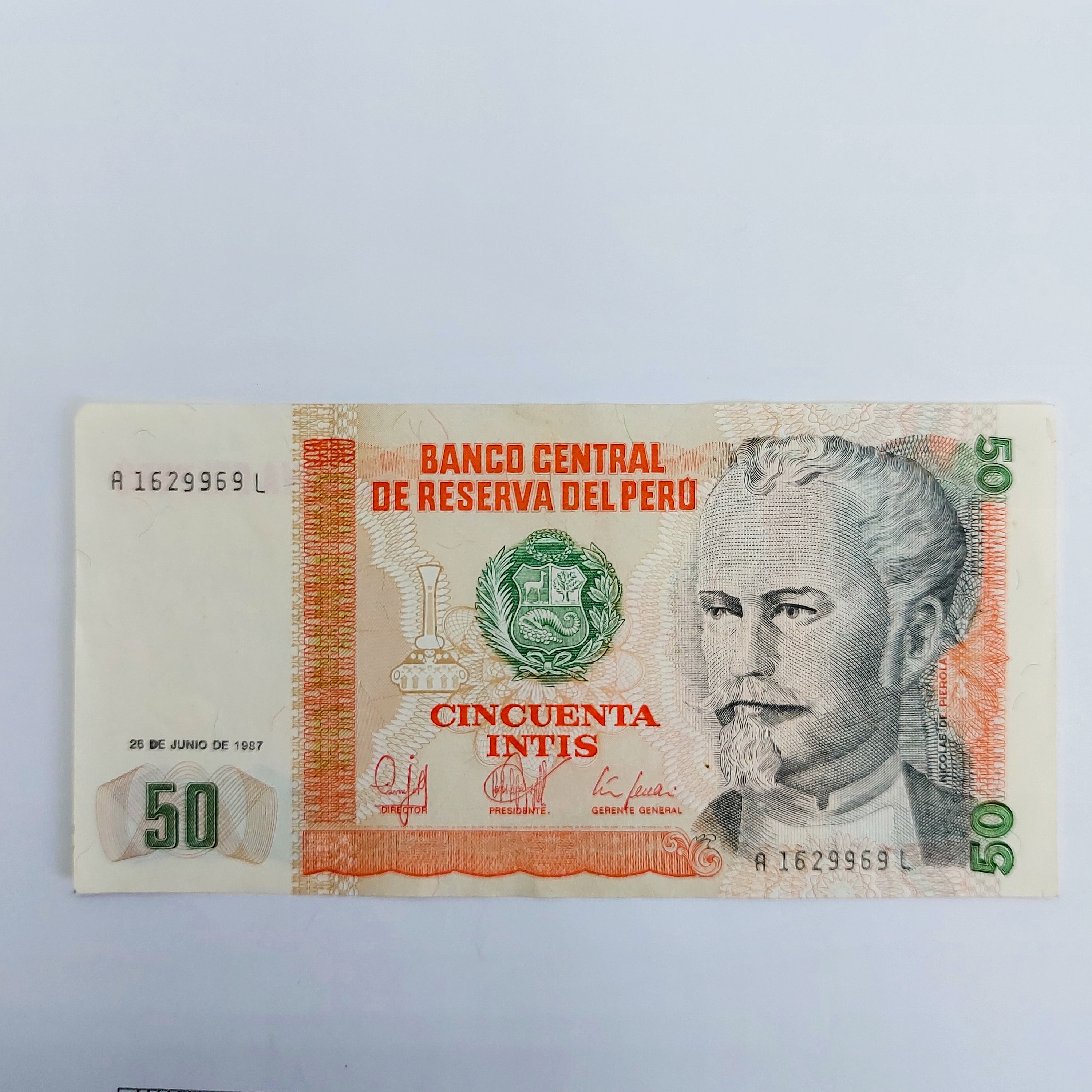 Peru Banknotes - Etsy