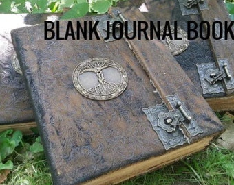 800 pages Vintage Style Journal blank notebook book Book of Shadows Spells Book  grimoire Altar Journal