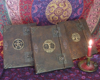 3 Book Set Book of Shadows/Book of Spells/Book of Herbs Learn Wicca Practice Spells  grimoire Witch Practical  White Magic