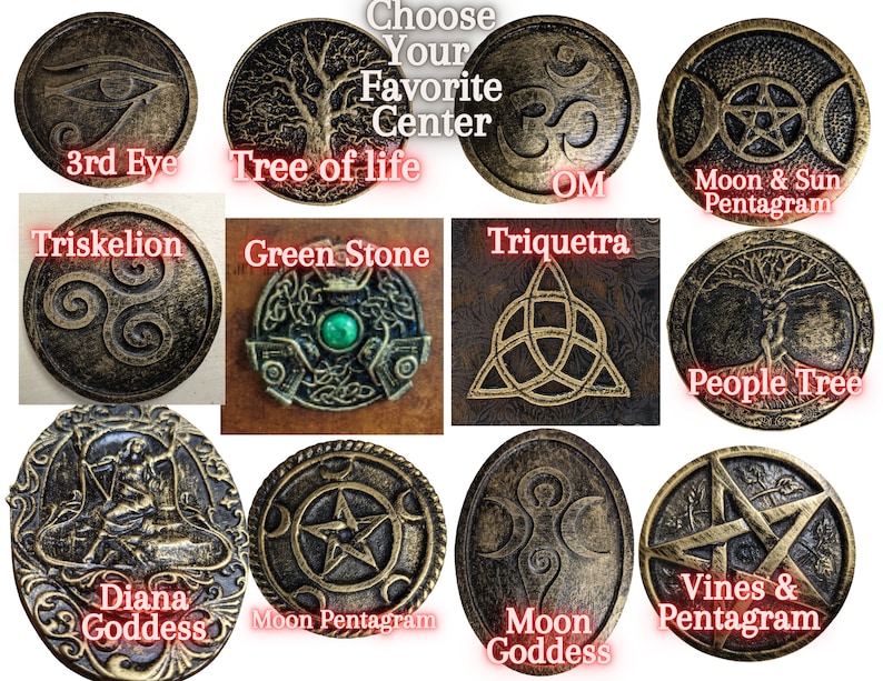 personalized centers for your grimoire
