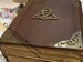 All about herbs book Practical Magic Style Book of Shadows Leather double book journal notebook locking  printed pages removable pages 