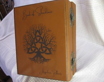 Engraved Double book of shadows Over 2000 pages personalized with choice of contents