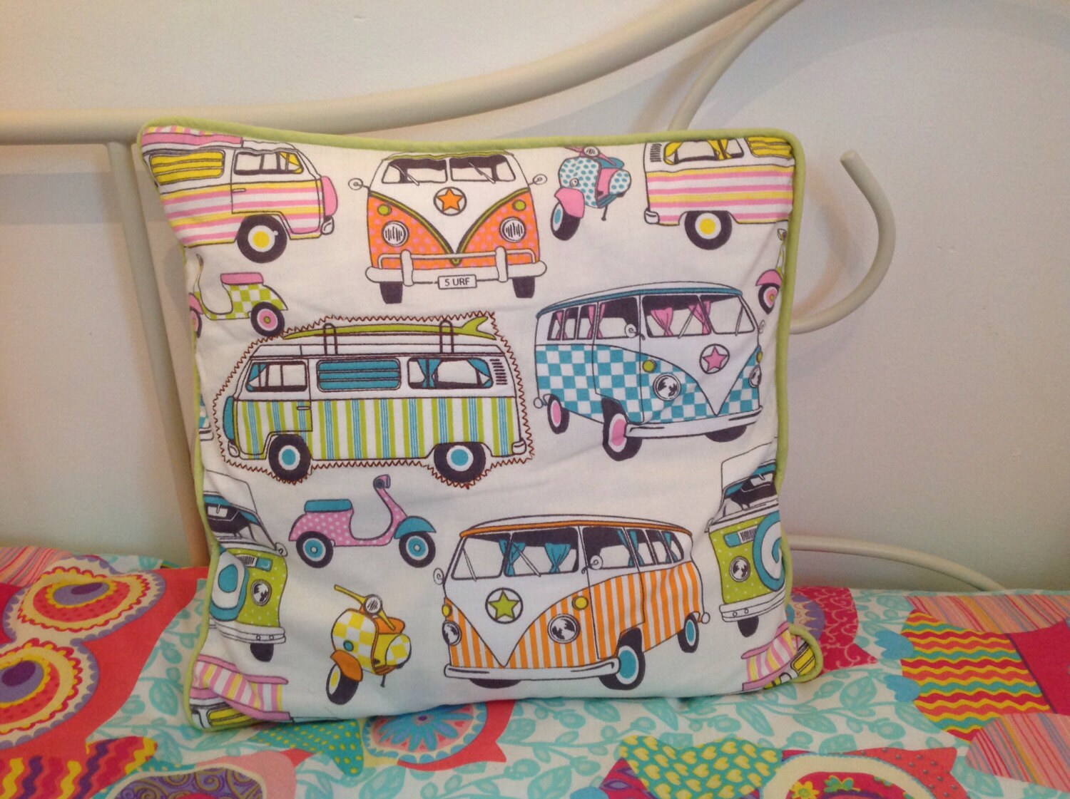 Camper Van Cushion Etsy