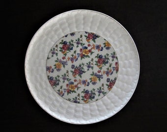 Vintage tårtfat - 28 cm Warwick Erphila Cheery Chintz - 6599 - Tyskland