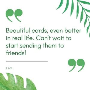 Sloth Birthday card // Animal birthday card // Cute animal art cards for friend, Eco-friendly birthday cards // Hand-drawn wildlife cards image 10