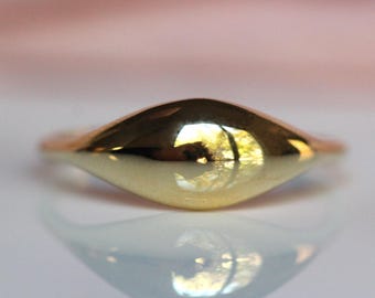 Gold Dome Ring (14K or 10K)