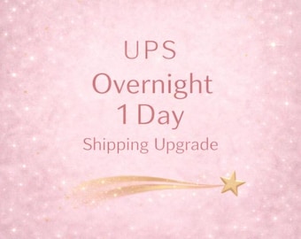 Shipping Upgrade UPS Overnight - United States Orders Only