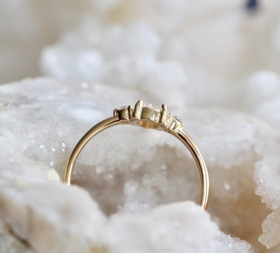 JP SEVEN POINT BAGUETTE DIAMOND RING