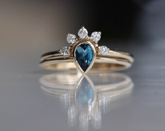 Details about   2.71 Oval London Blue Topaz Promise Bridal Wedding Classic Ring 14k Yellow Gold 