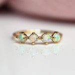 Opal Rings