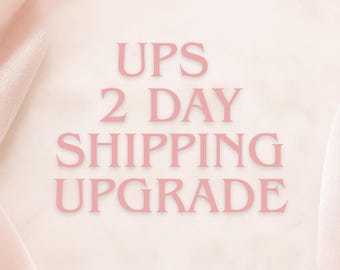 Shipping Upgrades