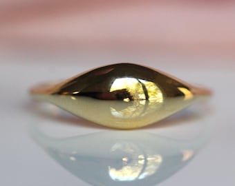 Gold Dome Ring (14K or 10K)