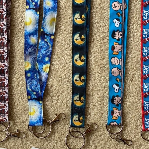Character Lanyard for keys or id