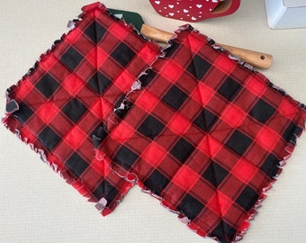 Buffalo Plaid Quilted Pot holders