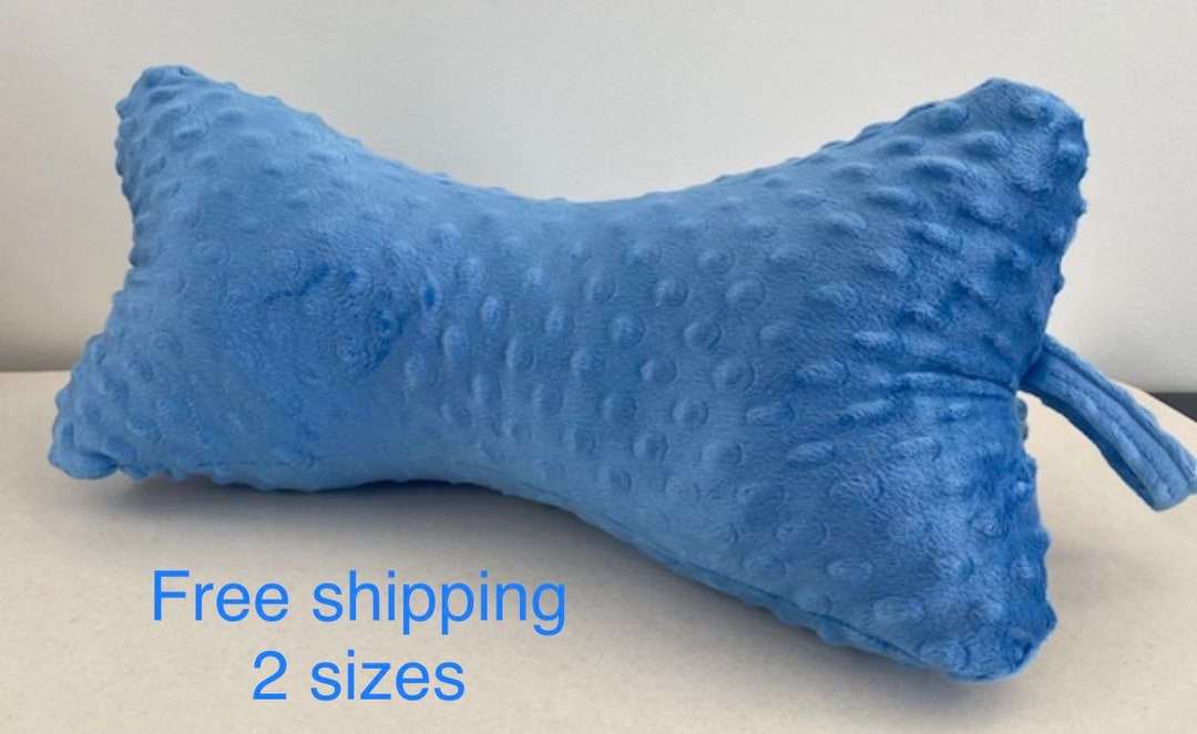 Free Shippingblue Neck Bone Pillow Etsy