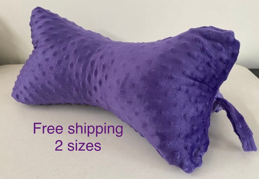 Free Shippingpurple Neck Bone Pillow Etsy