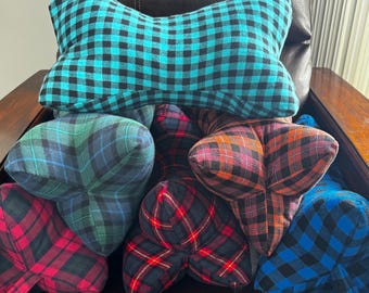 Cotton Flannel- Neck Bone Pillow