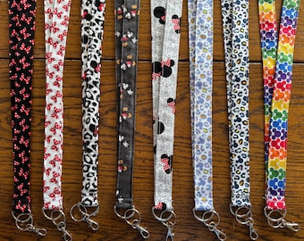 Character Cotton Lanyards