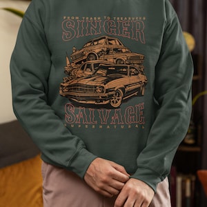 Supernatural Sweatshirt: Winchester Brothers Fandom Apparel